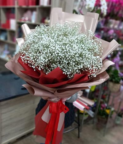 Букет цветов из: Гипсофила в Суоярви
