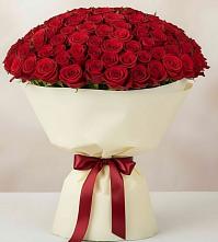 Букет 101 Красная роза Милано в Суоярви