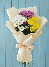 Букет цветов из:  Хризантемы в Суоярви