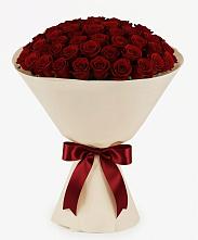 Букет 101 Бордовая роза Блэк Бакарра в Суоярви
