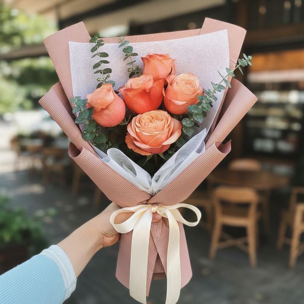 Букет цветов из: Розы в Суоярви