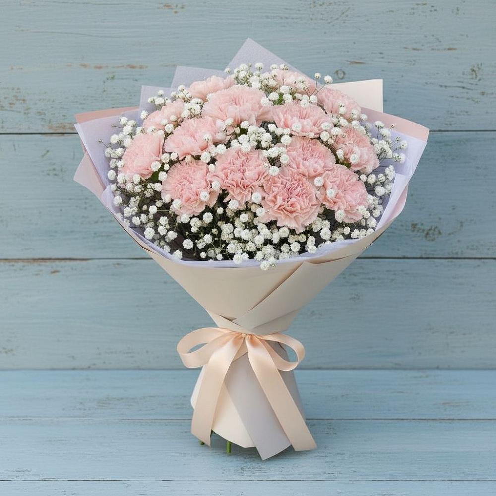 Букет цветов из: Гвоздики в Суоярви