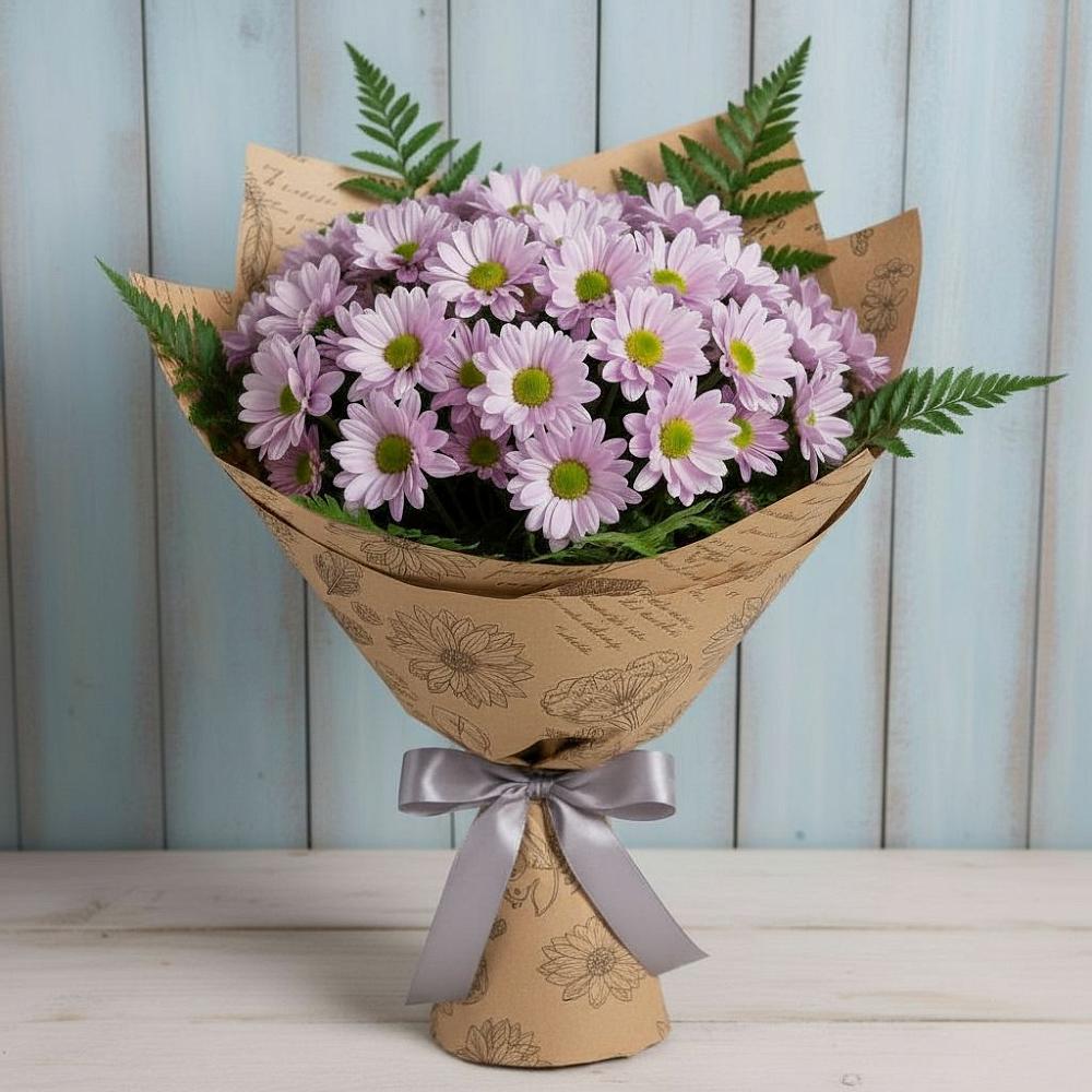 Букет цветов из: Хризантемы в Суоярви