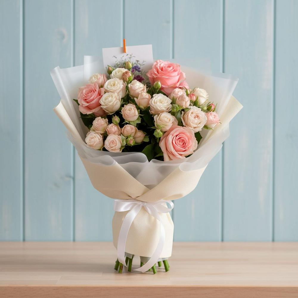 Букет цветов из: Розы в Суоярви