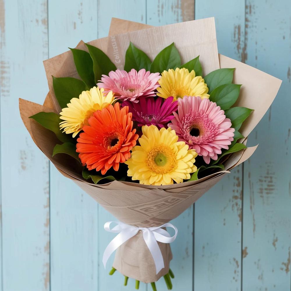 Букет цветов из: Герберы в Суоярви