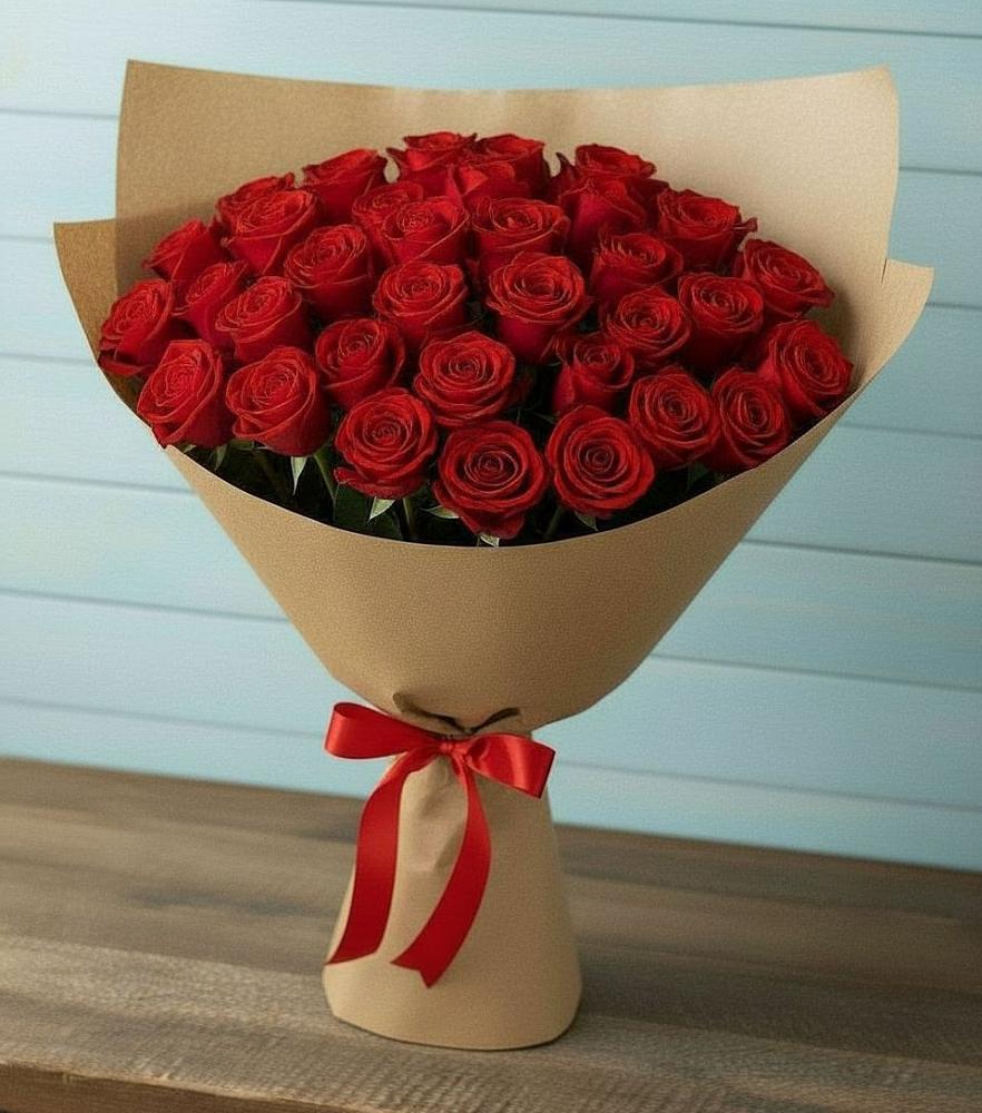 Букет Красные розы Милано в Суоярви