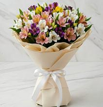 Букет цветов из:  Альстромерии в Суоярви