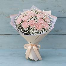 Букет цветов из:  Гвоздики в Суоярви