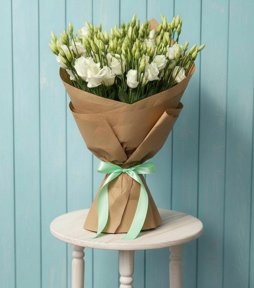 Букет цветов из: Лизиантусы в Суоярви