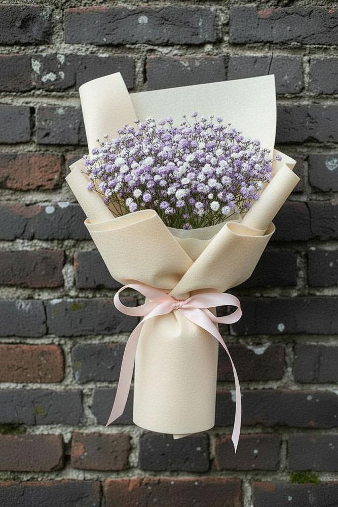 Букет цветов из: Гипсофила в Суоярви