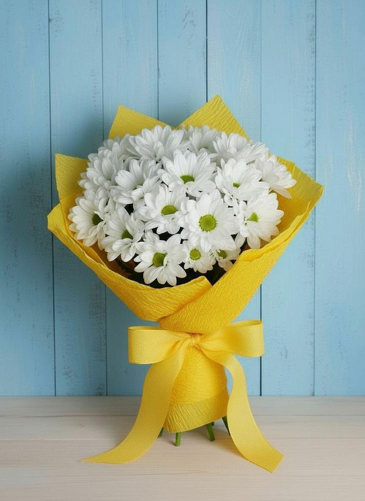 Букет цветов из: Хризантемы в Суоярви