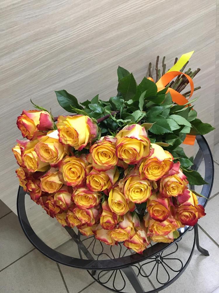 Букет Желтые розы в Суоярви