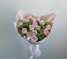 Букет цветов из:  Розы и Хризантемы в Суоярви