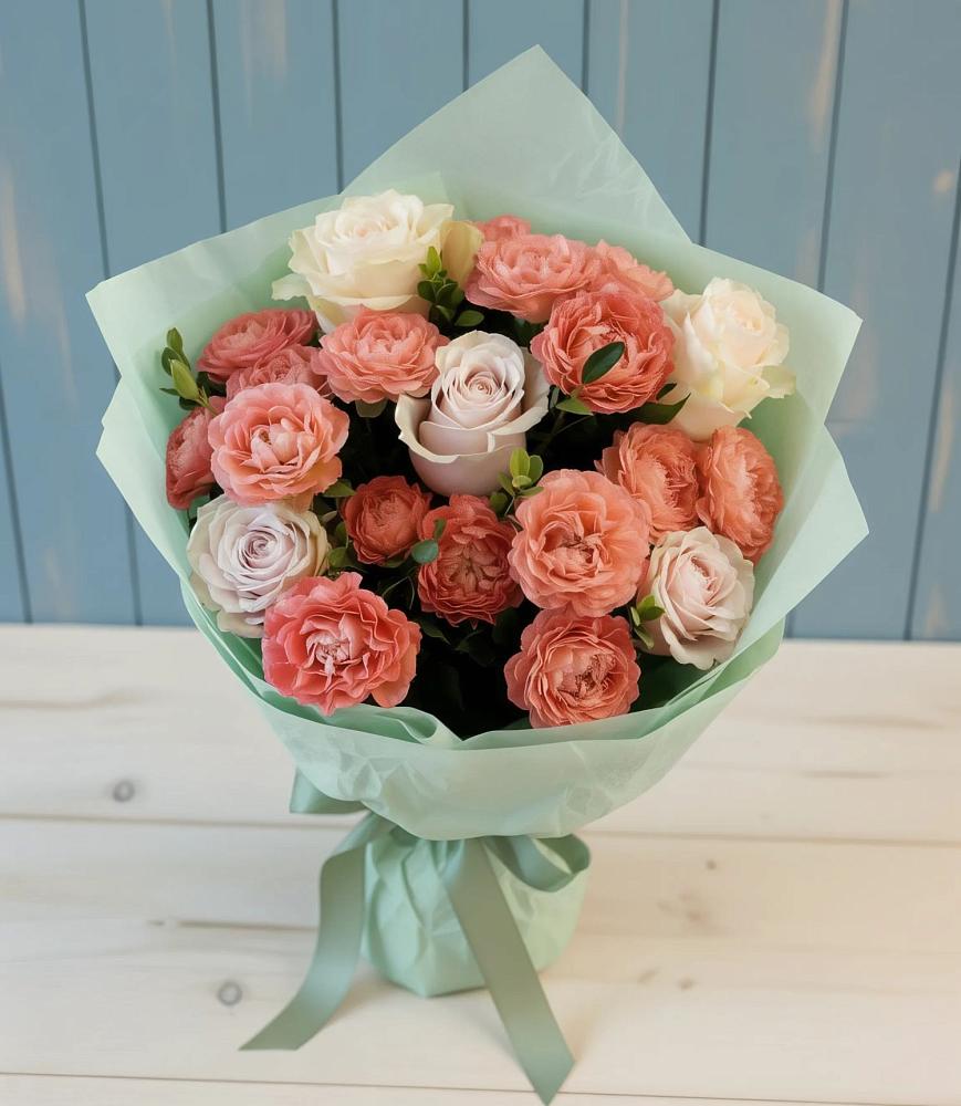 Букет цветов из: Розы в Суоярви