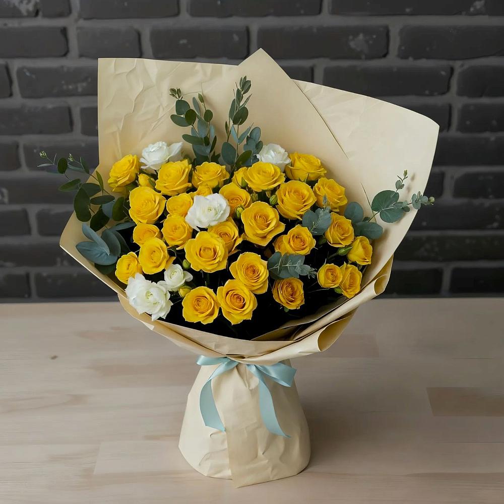 Букет цветов из: Розы в Суоярви