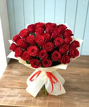 Букет 29 Красных роз в Суоярви