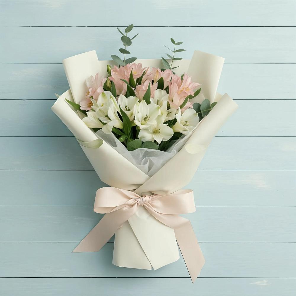 Букет цветов из: Альстромерии в Суоярви