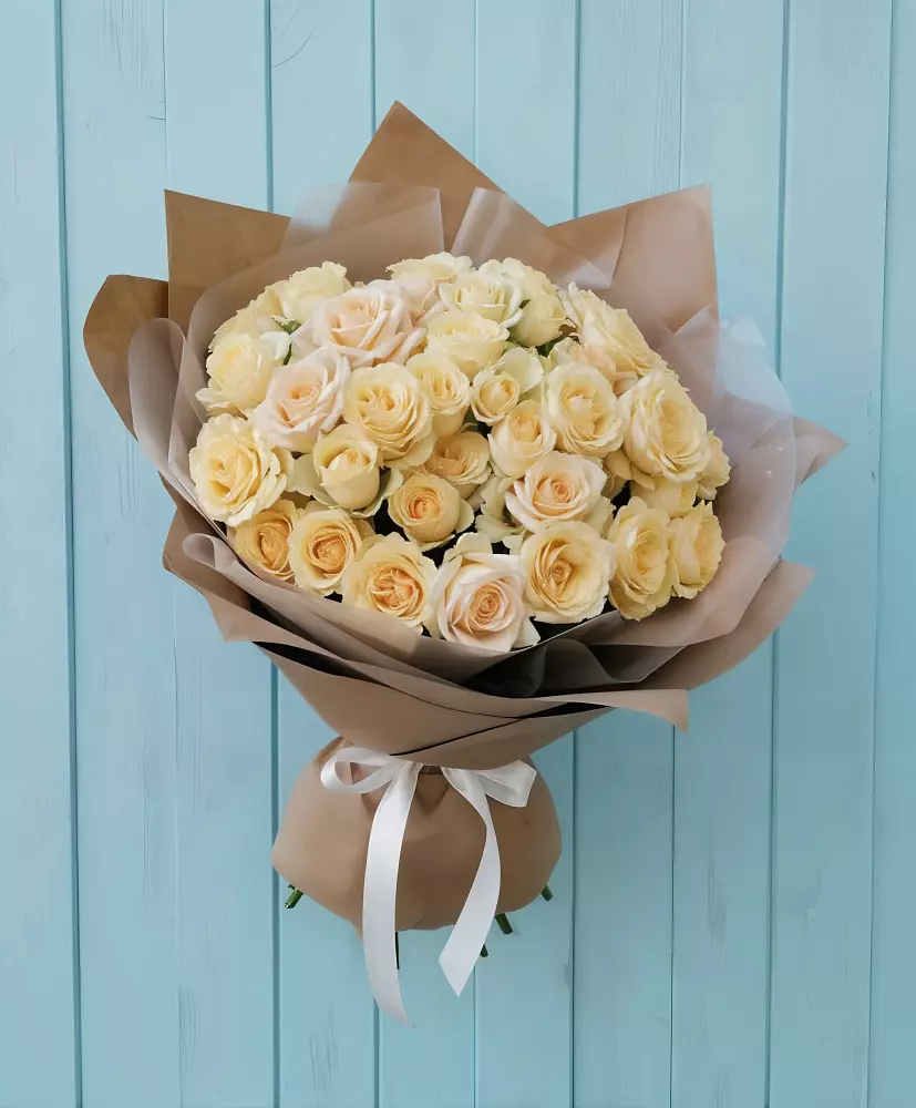 Букет Кремовое облако в Суоярви